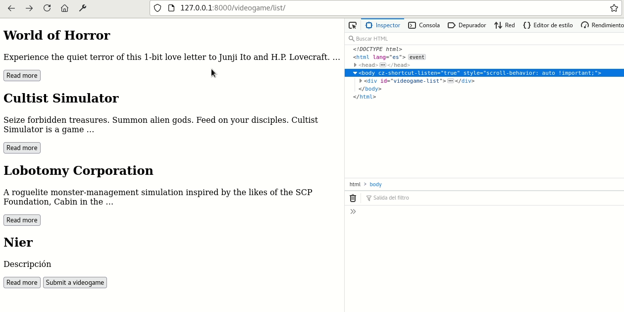 Accessing the routes directly