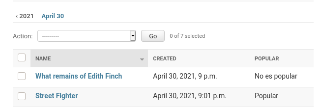 Django Admin. dynamic custom fields