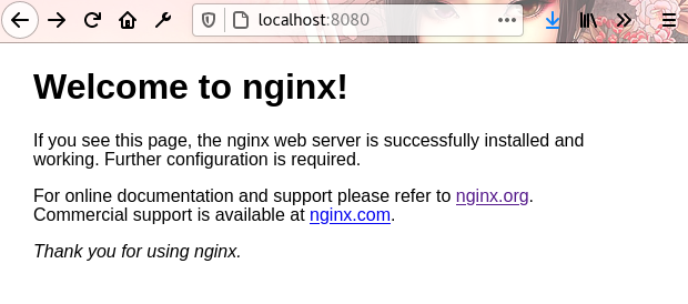 Welcome message from a server