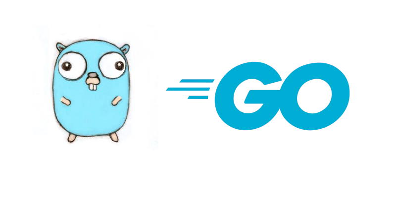 Go mascot and logo