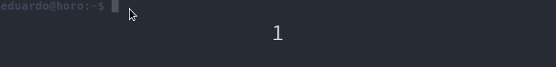 Function of accessing previous commands of a GNU/Linux terminal using the up key