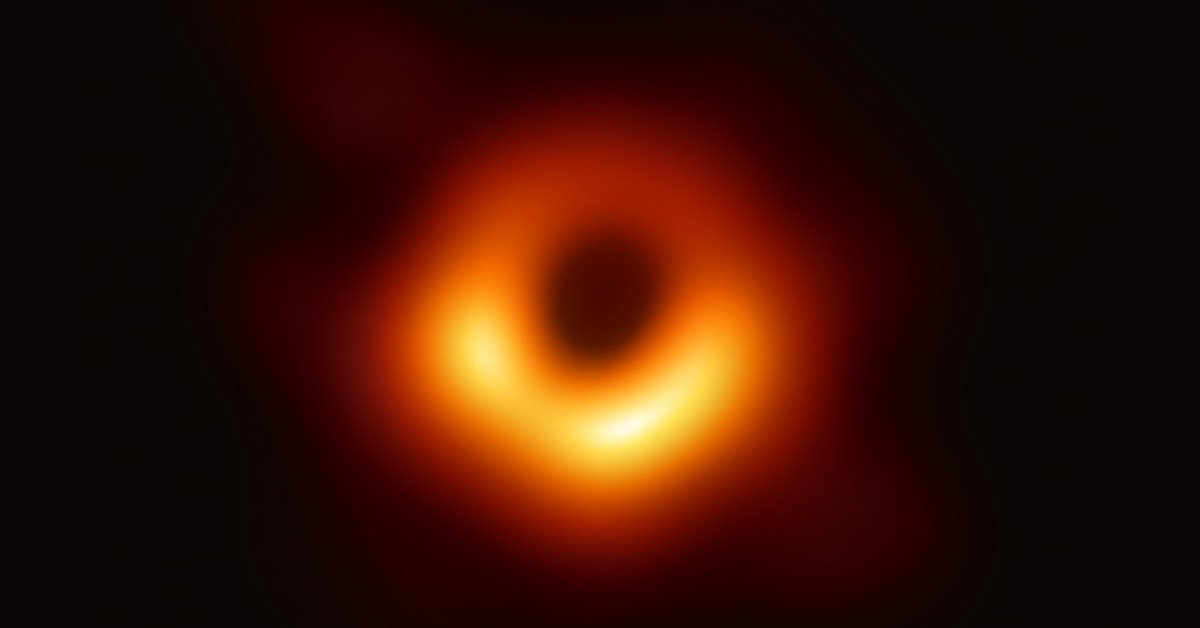 First picture of a black hole