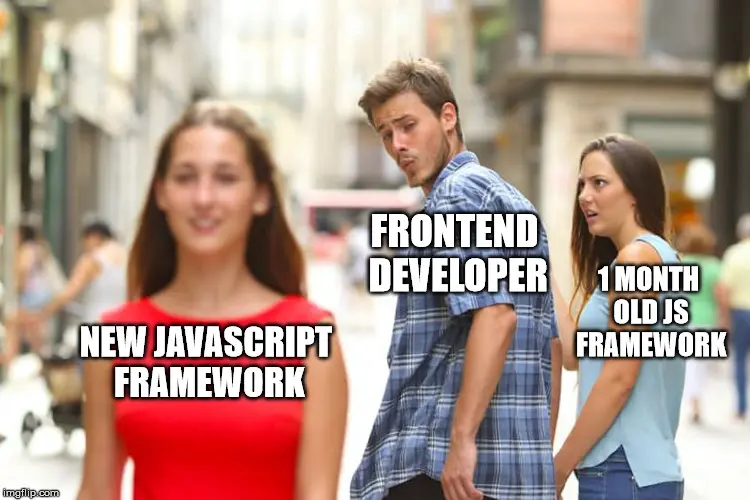 Shiny object syndrome in Javascript