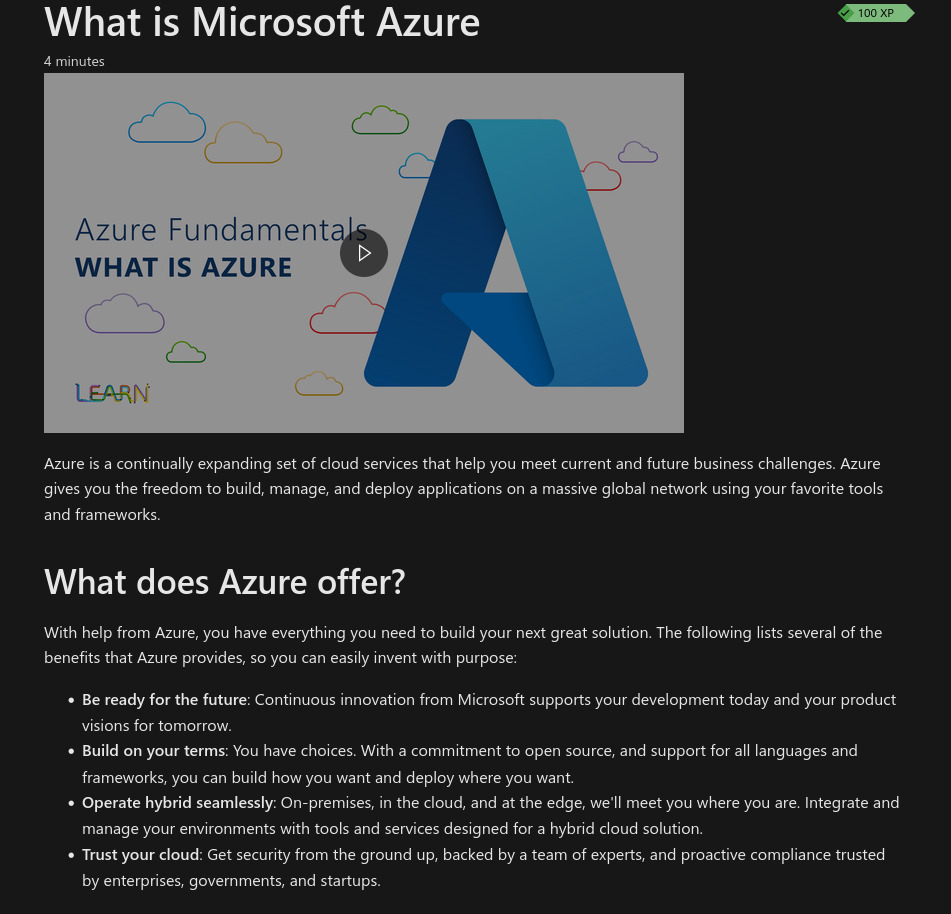 microsoft learn platform