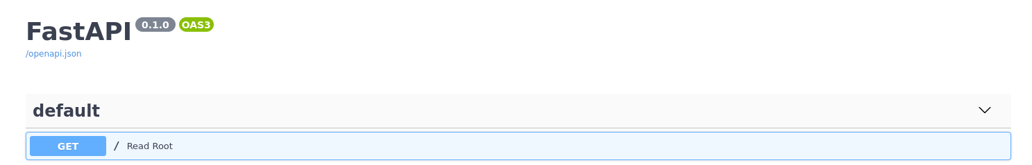 Open API image capture, automatic documentation for REST API